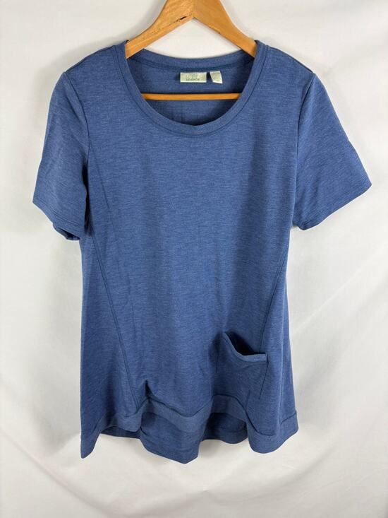 LOGO by Lori Goldstein Tops - LOGO by Lori Goldstein Lounge Short Sleeve tunic Size Small